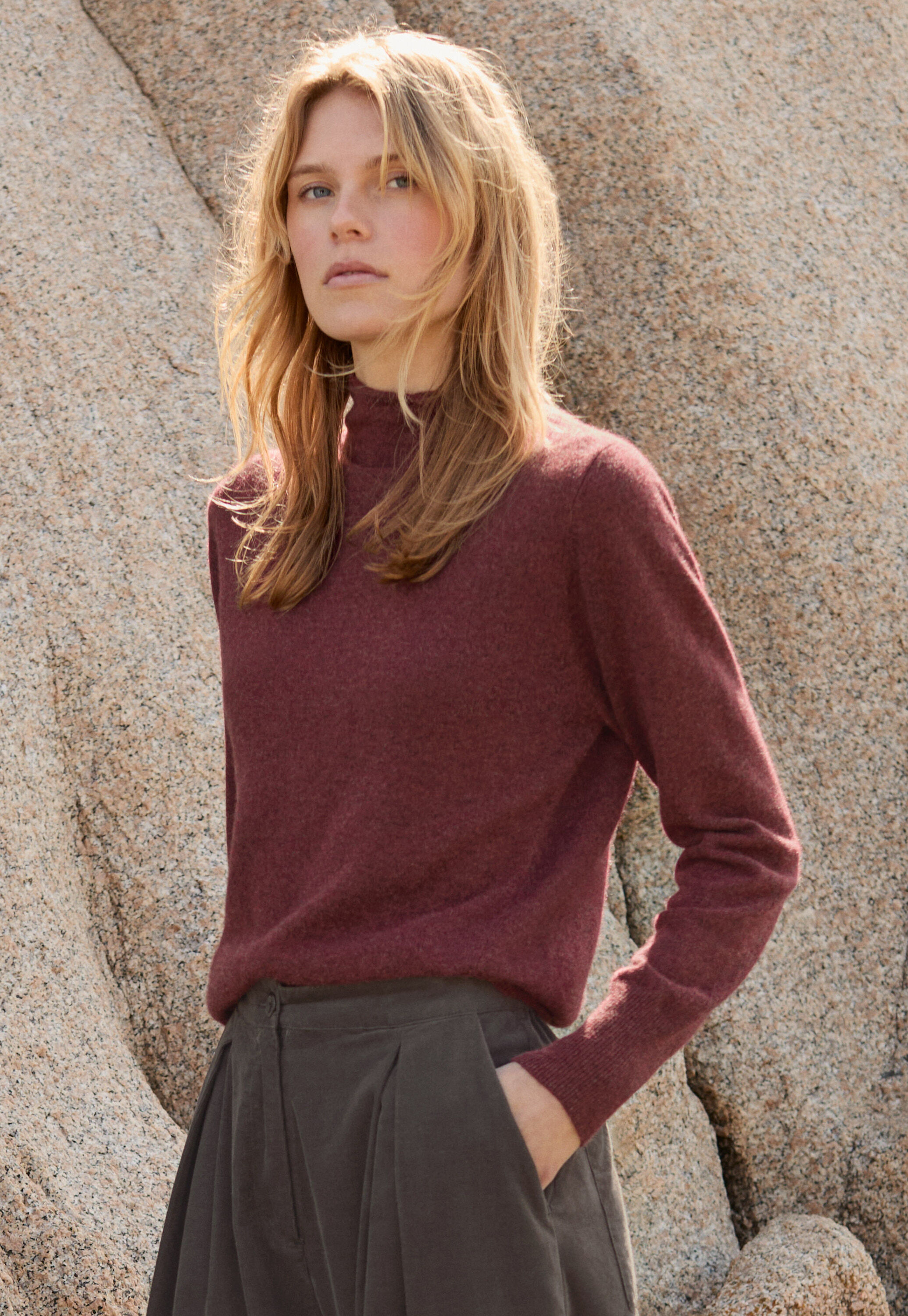 Rollkragenpullover