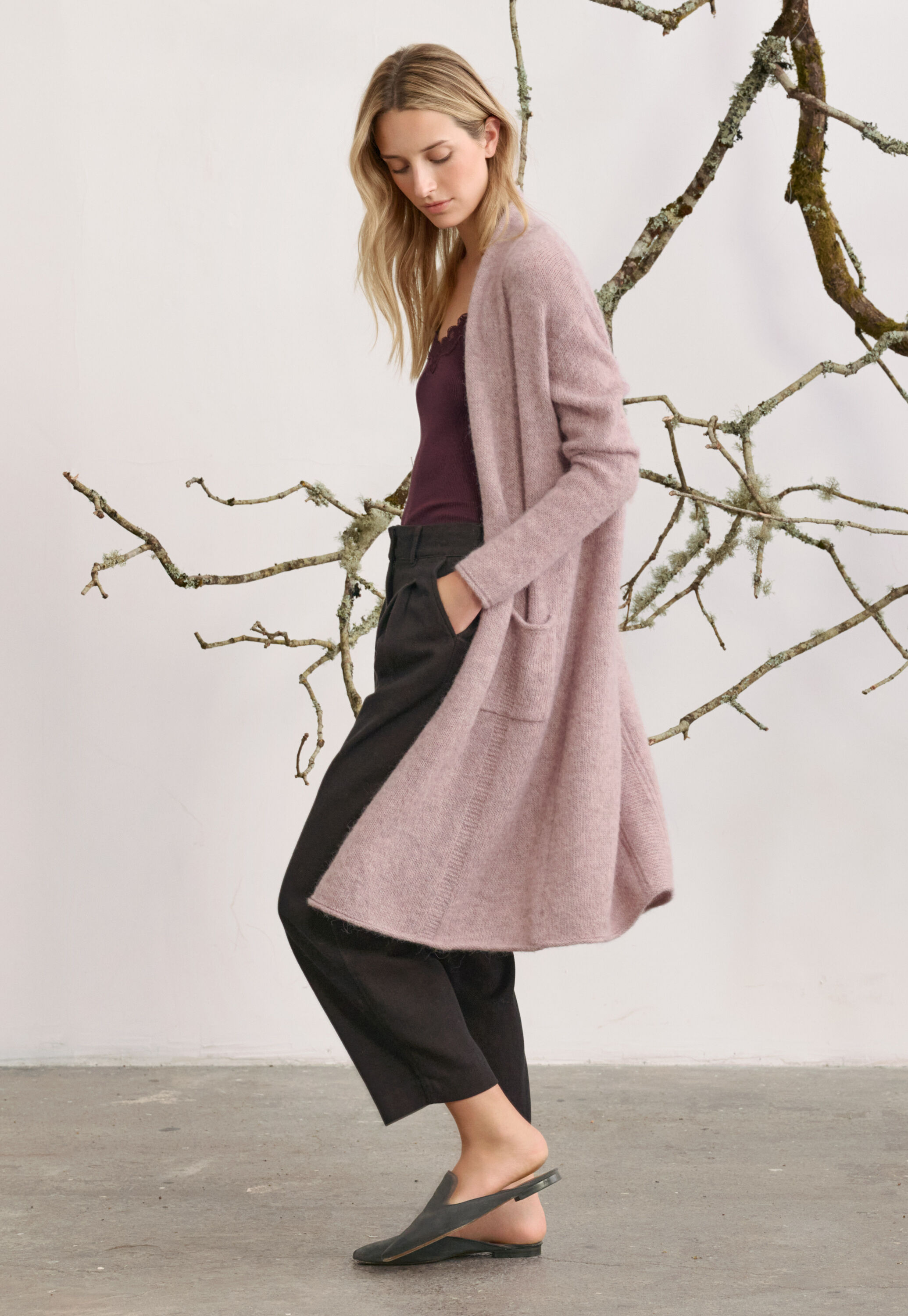 Verschlussloser Cardigan