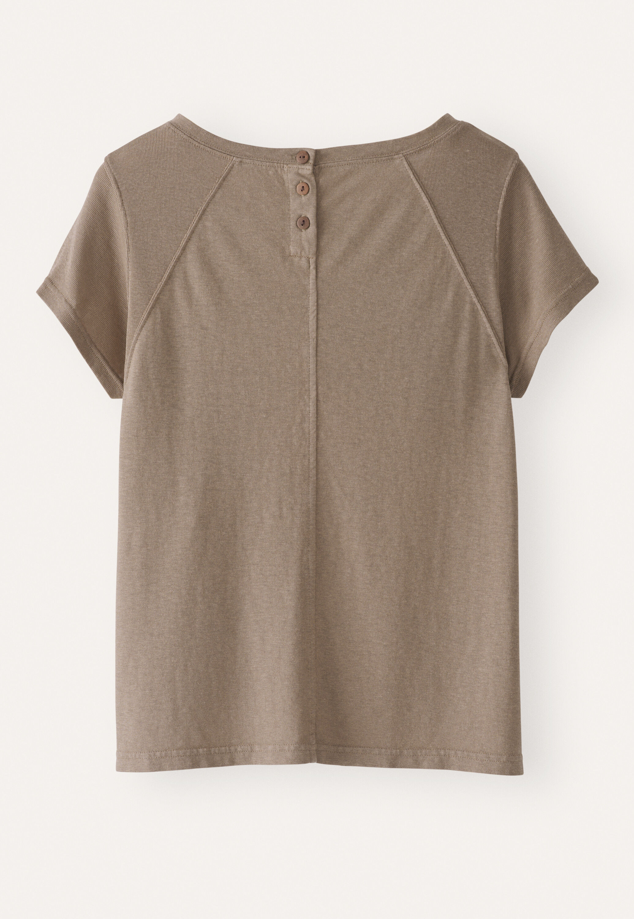 Oberteil mit Raglan&auml;rmeln, Taupe, large