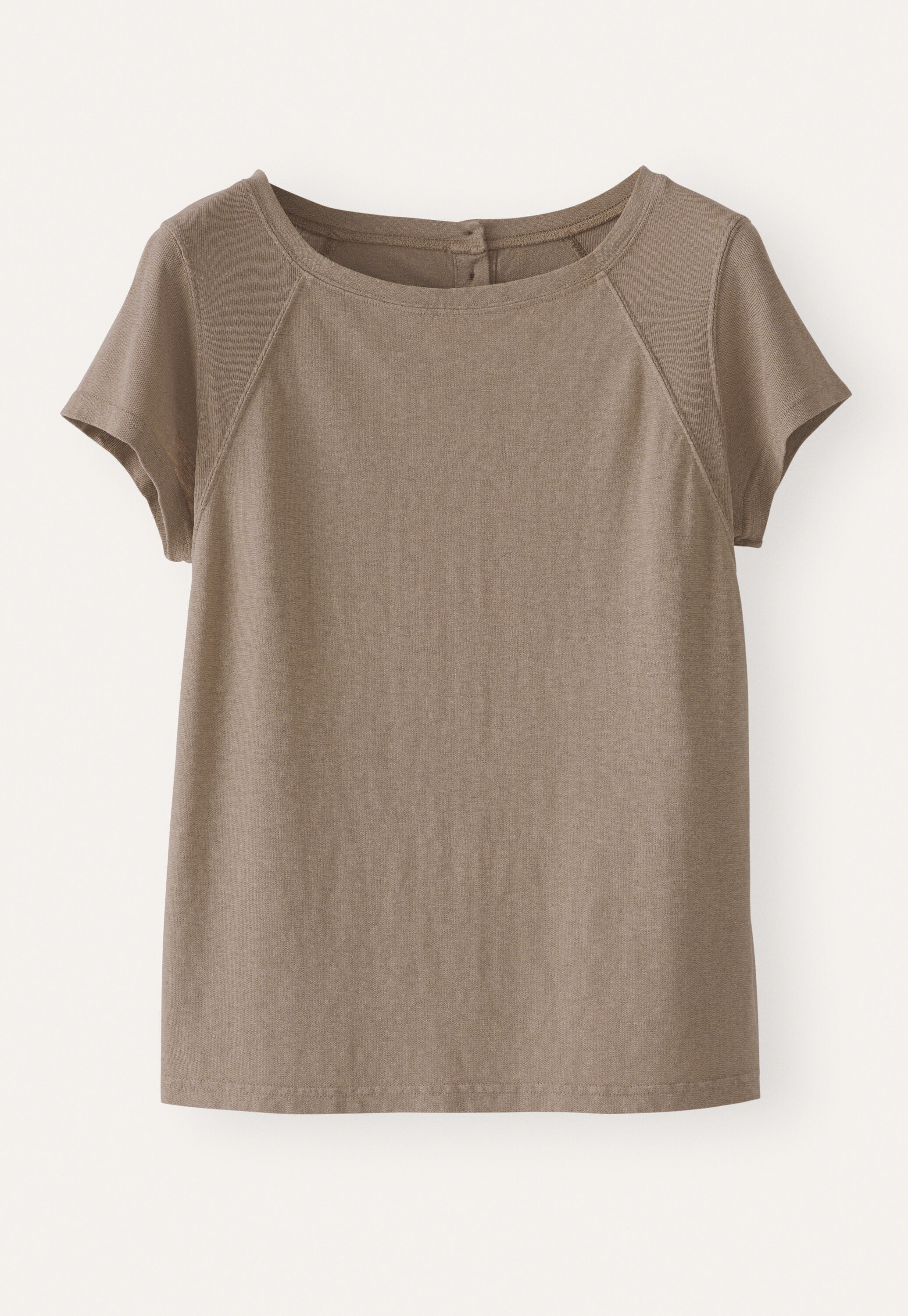 Oberteil mit Raglan&auml;rmeln, Taupe, large