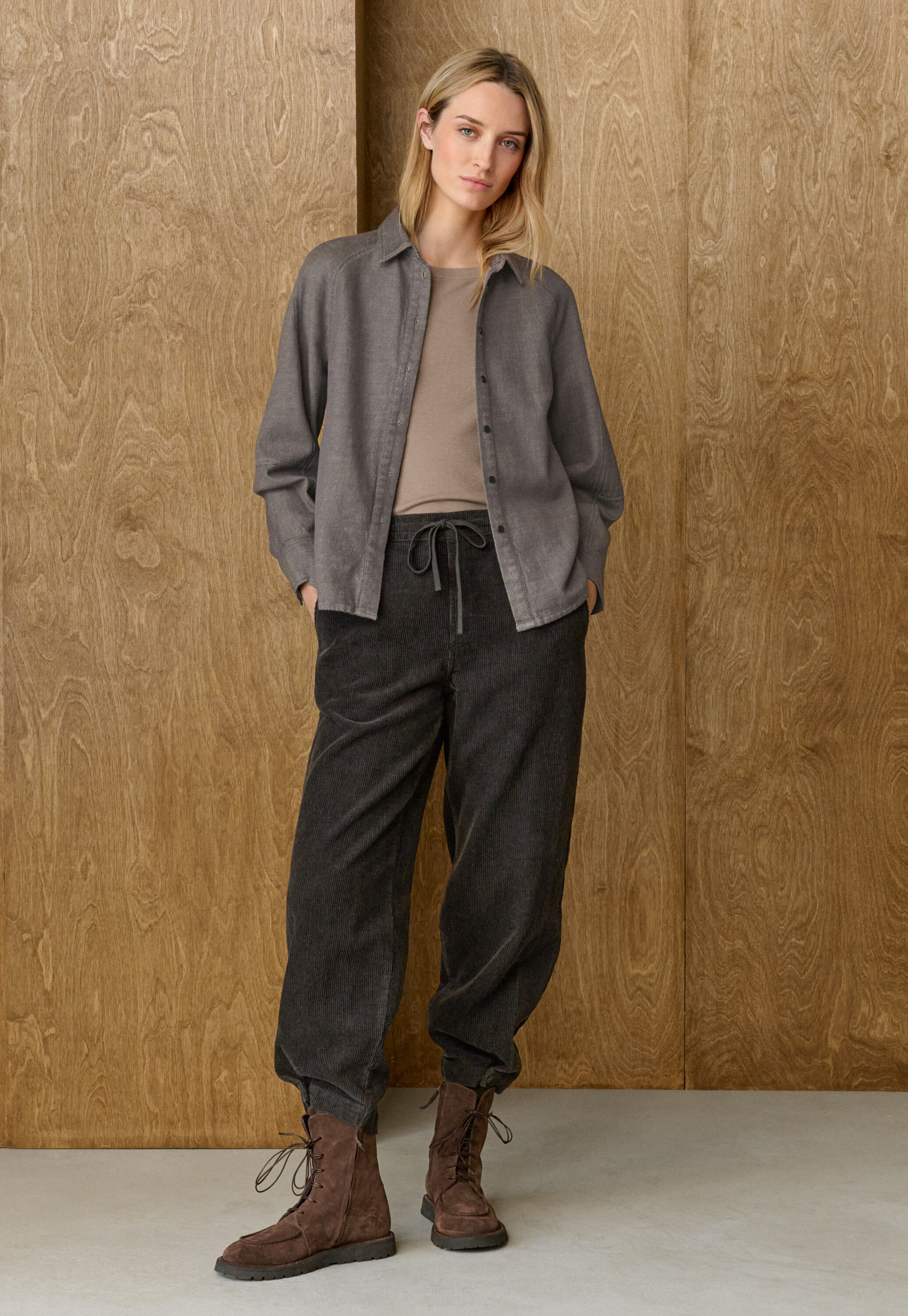 Bluse mit Raglan&auml;rmeln