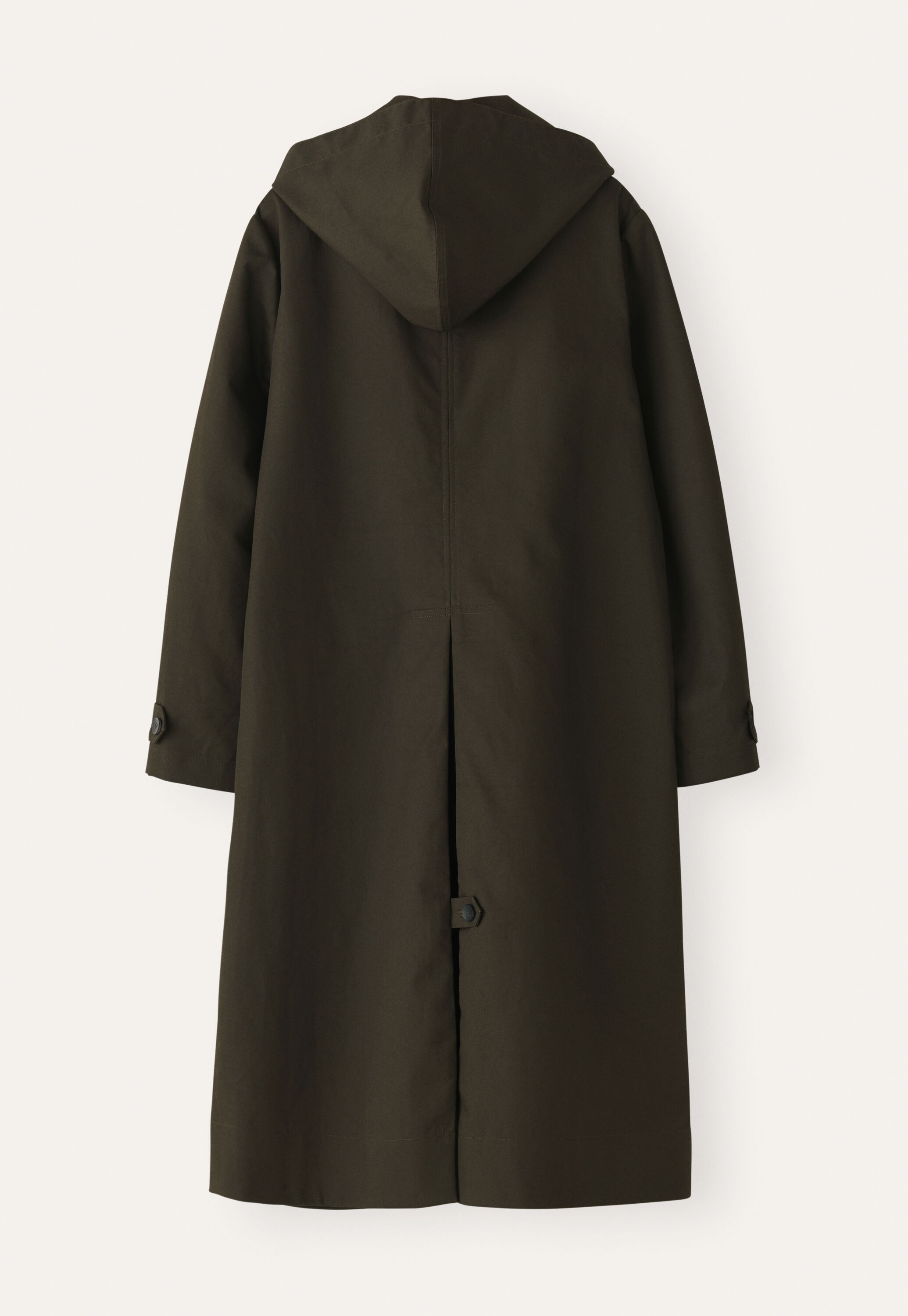 Trenchcoat mit Kapuze