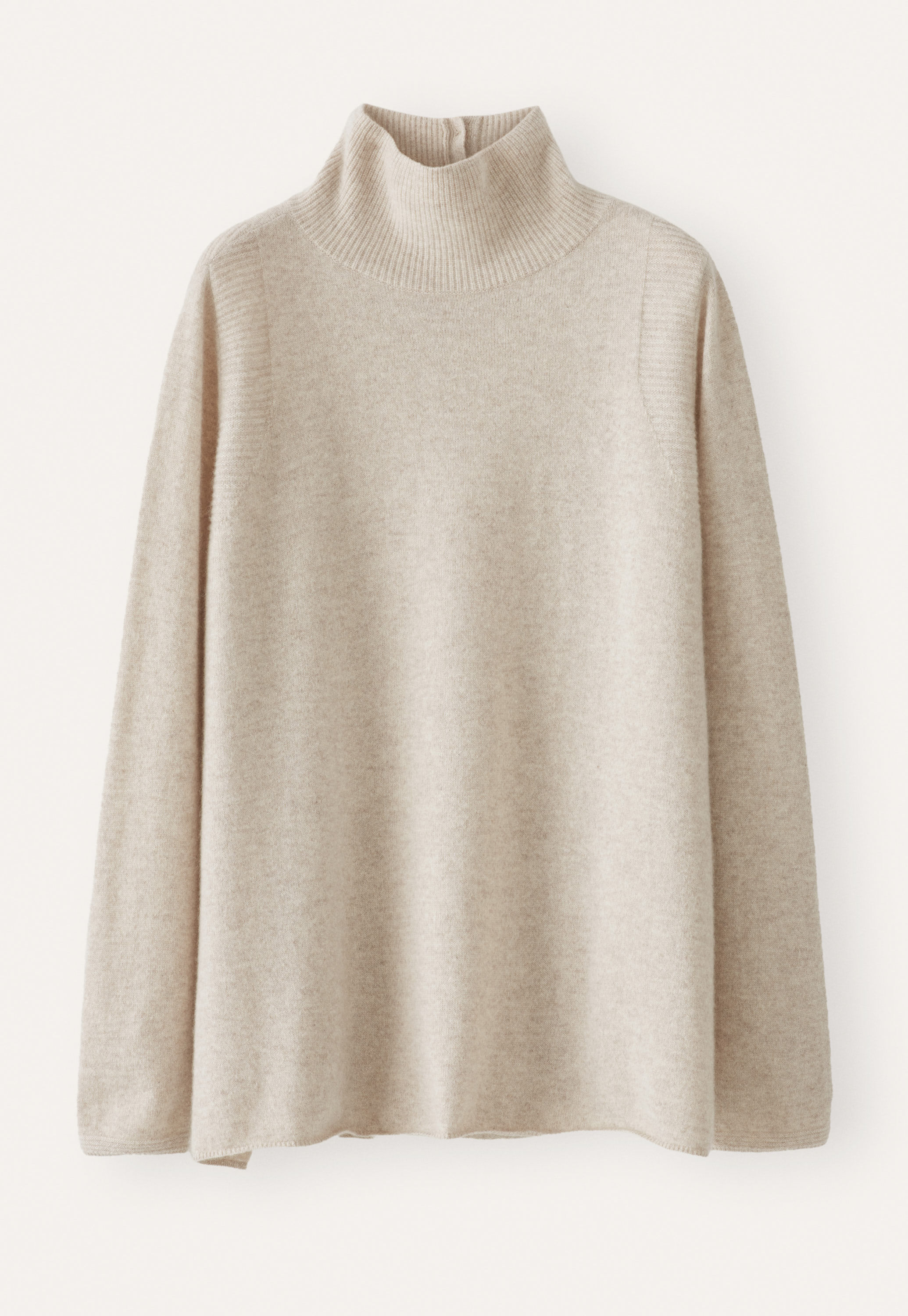 Pullover mit Trichterkragen