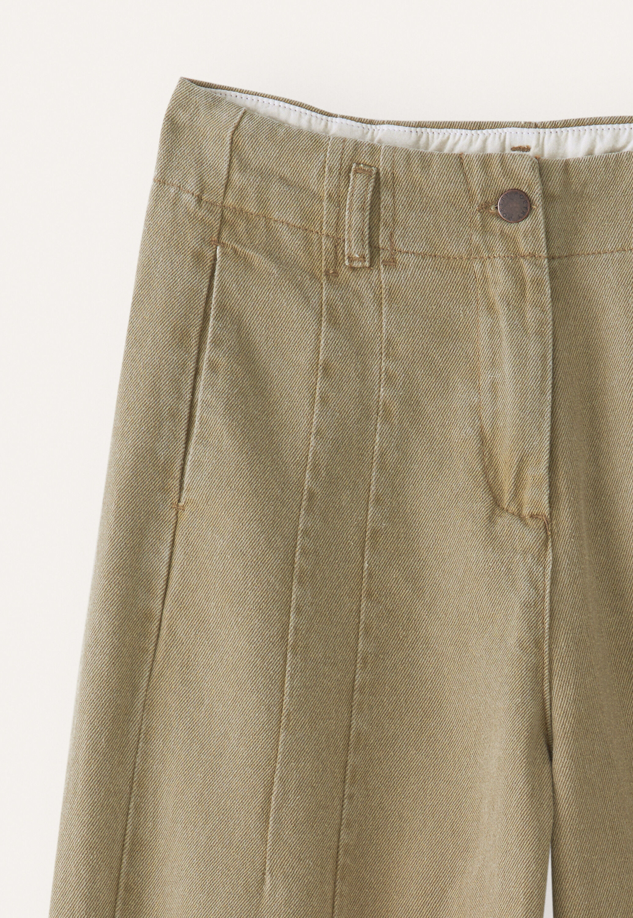 Baumwoll-Jeans mit Abn&auml;hern