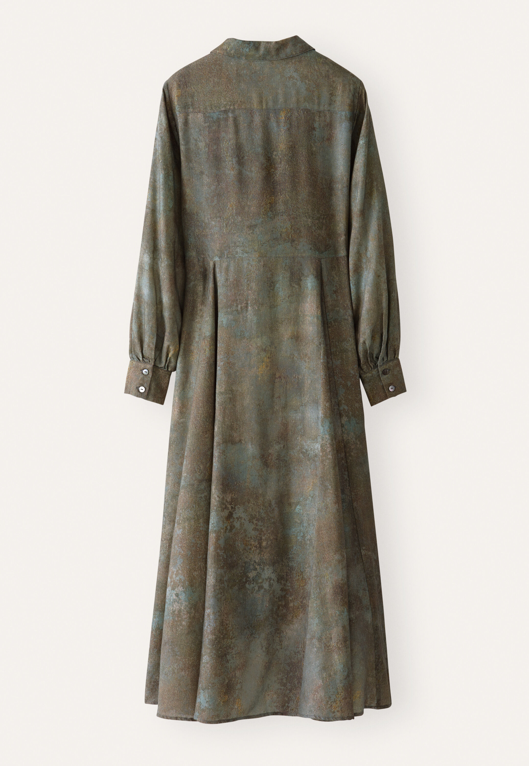 Kleid mit ausgestelltem Saum