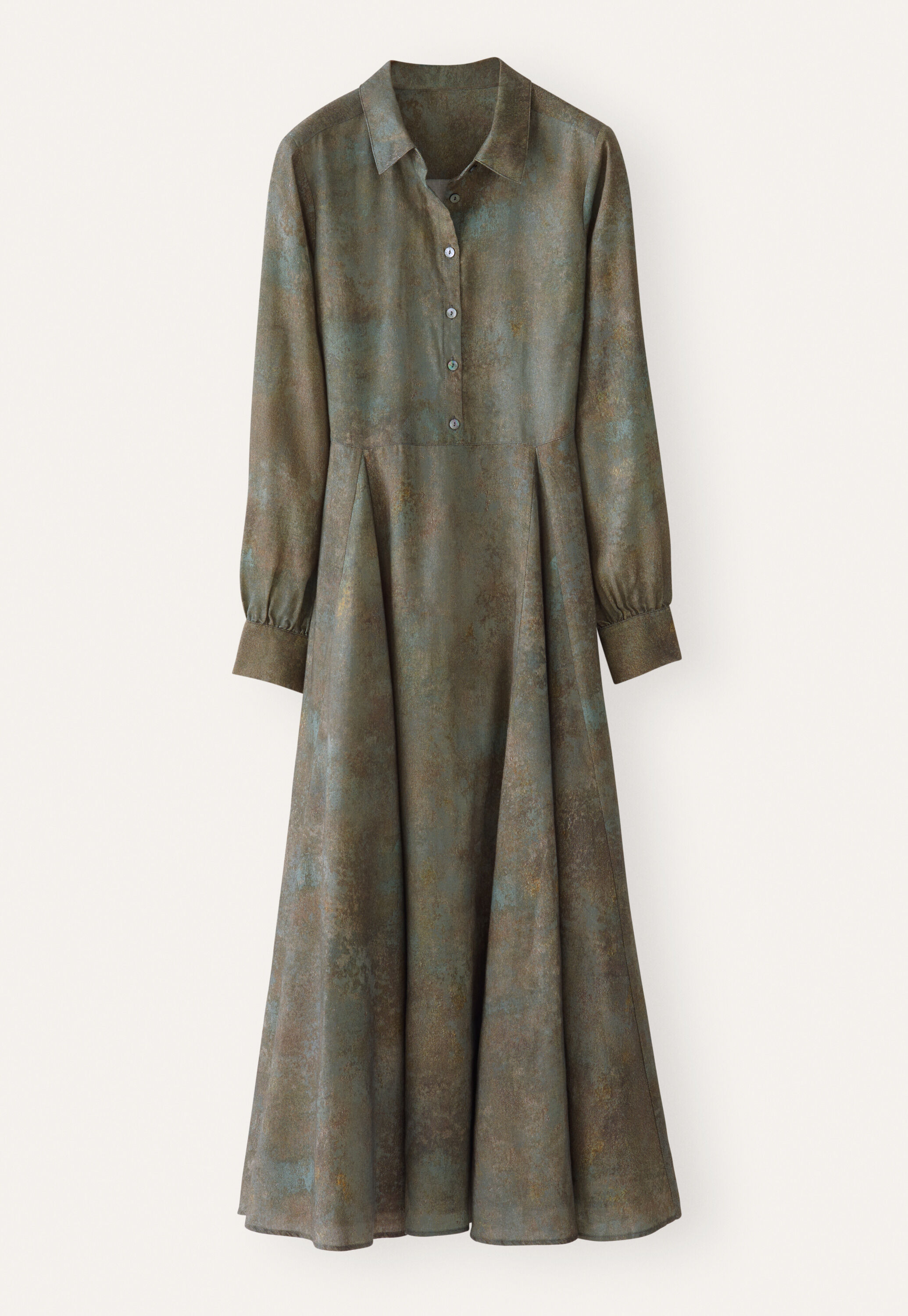 Kleid mit ausgestelltem Saum