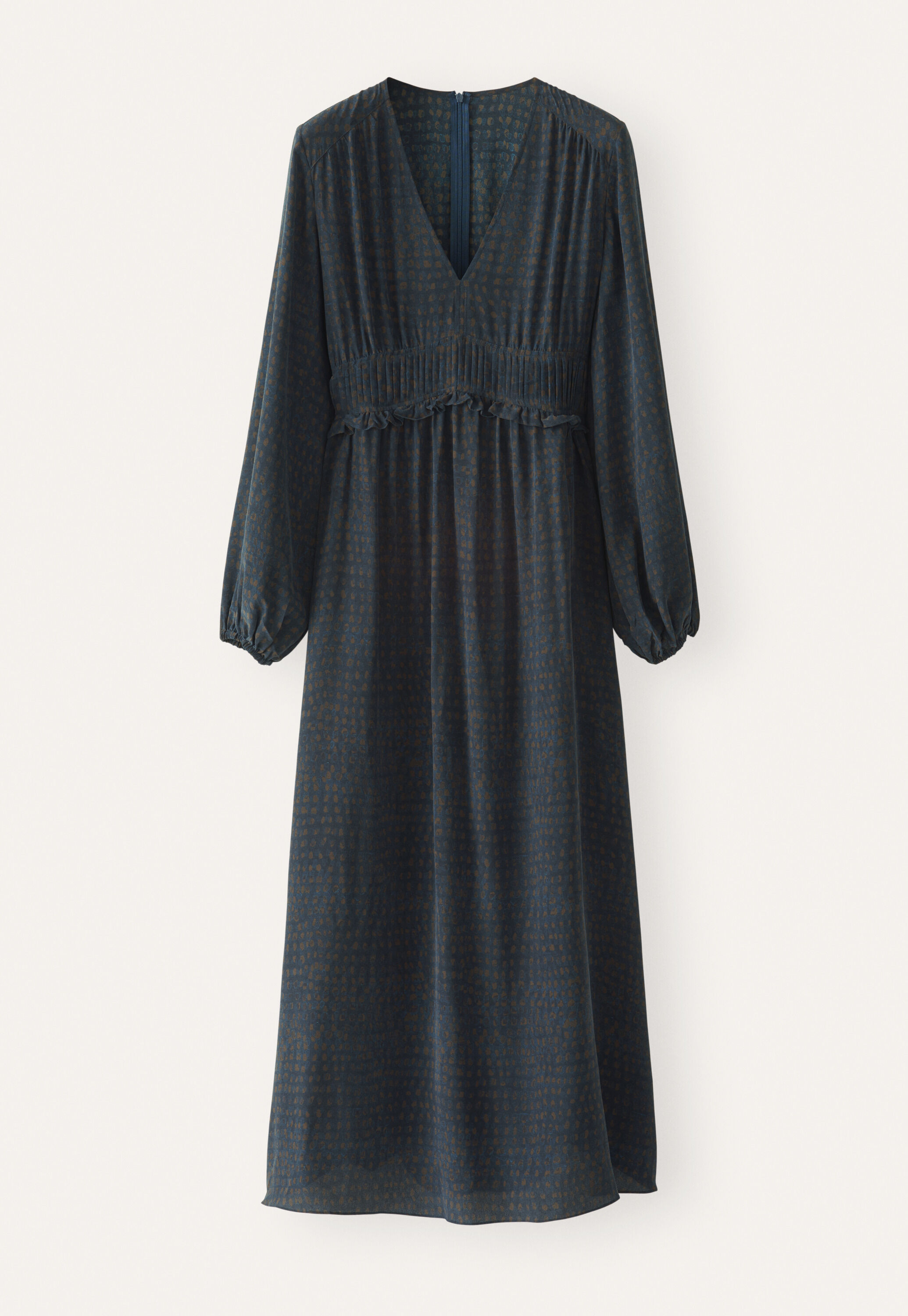 Kleid mit Faltendetail