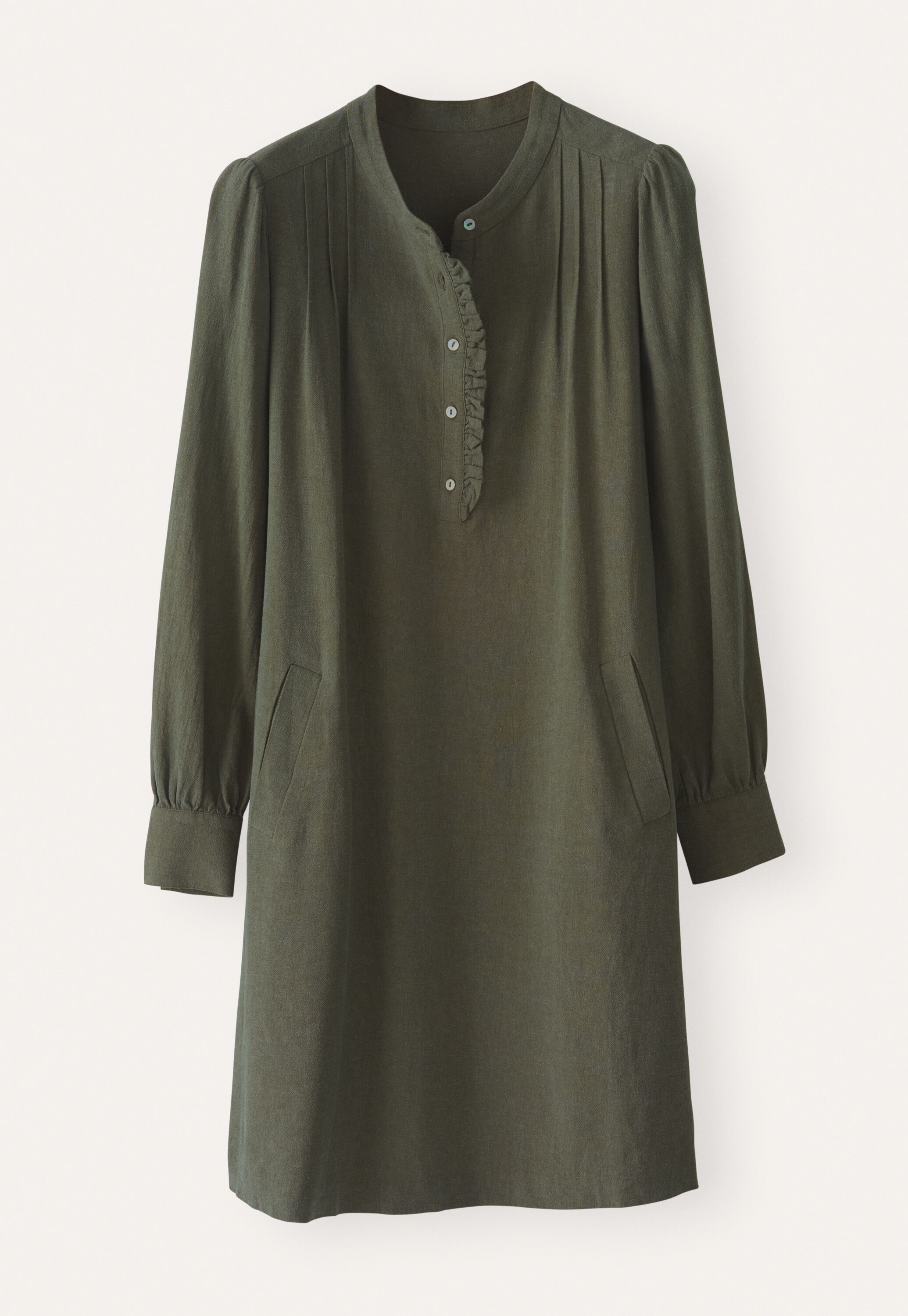 Kleid mit Frontfalten