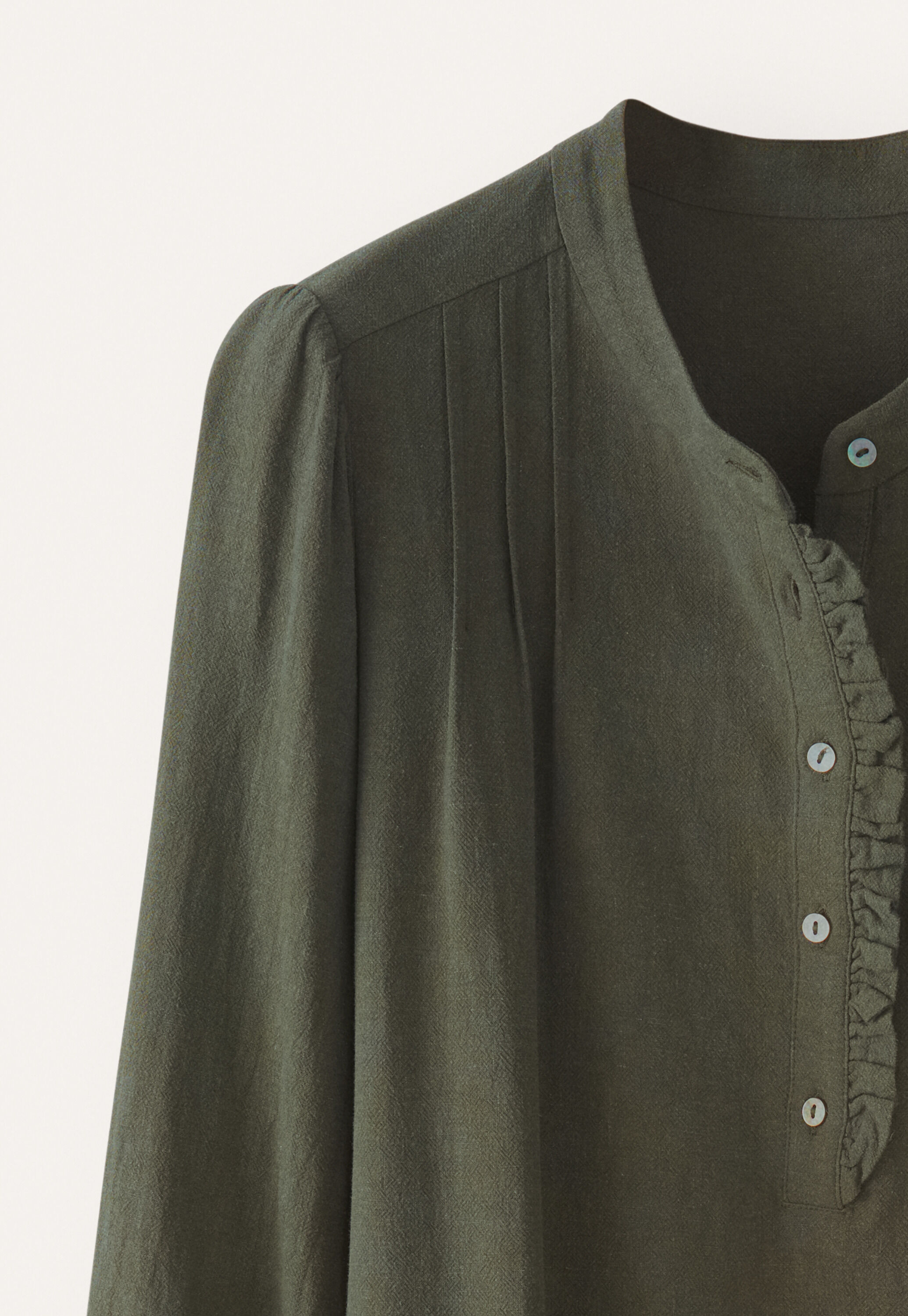Kleid mit Frontfalten