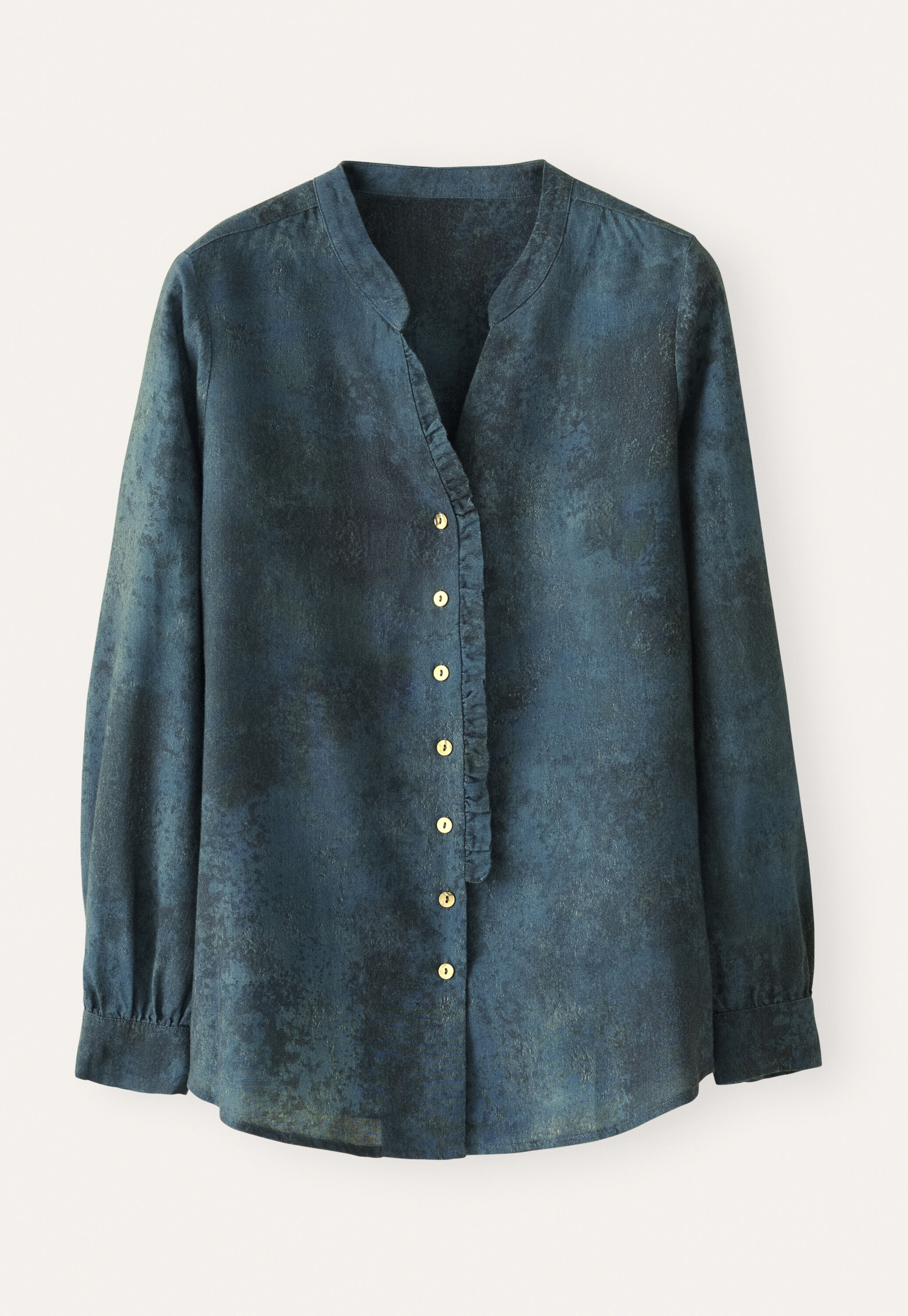 Bluse mit R&uuml;schendetail