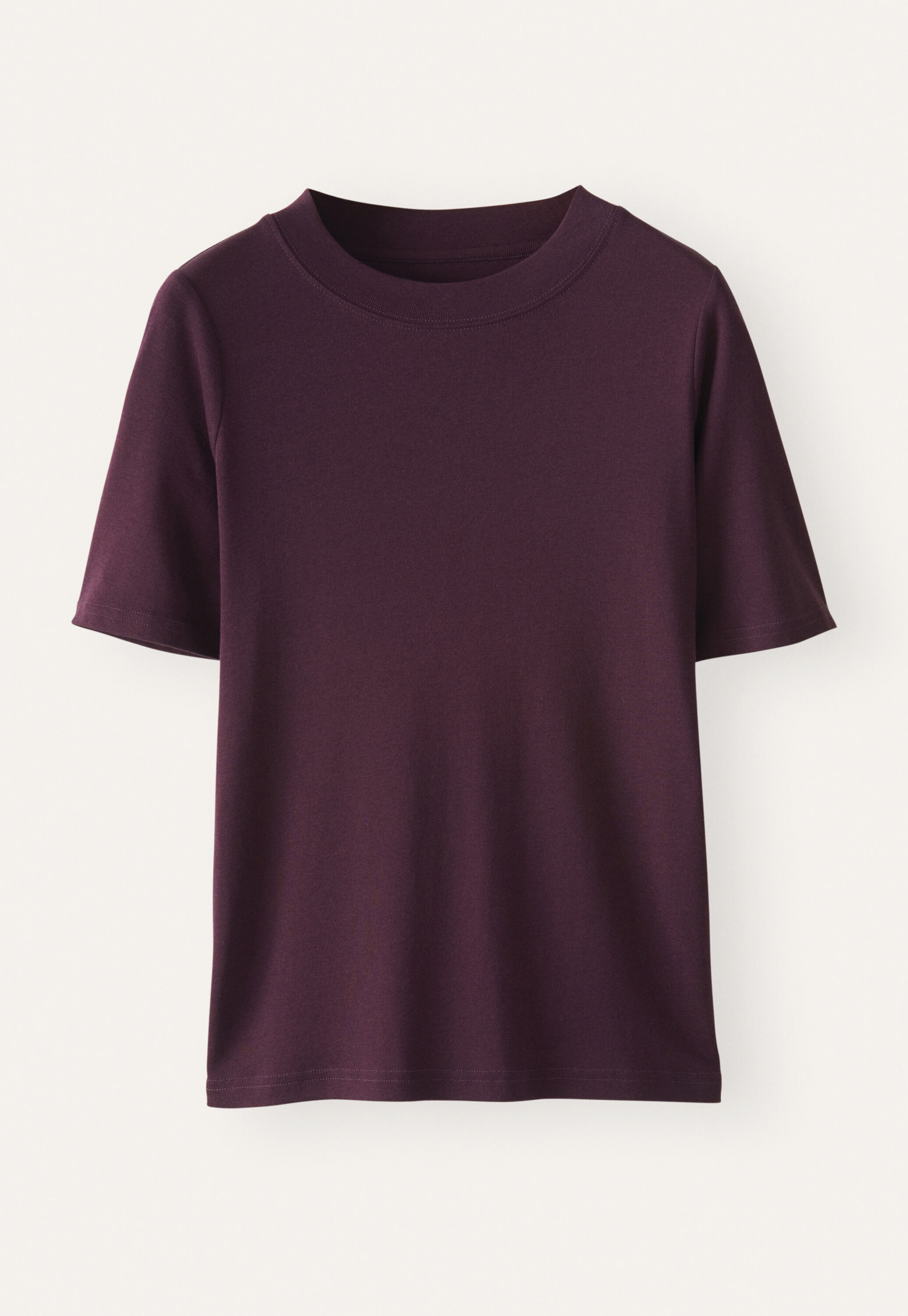 T-Shirt aus Seide und Baumwolle