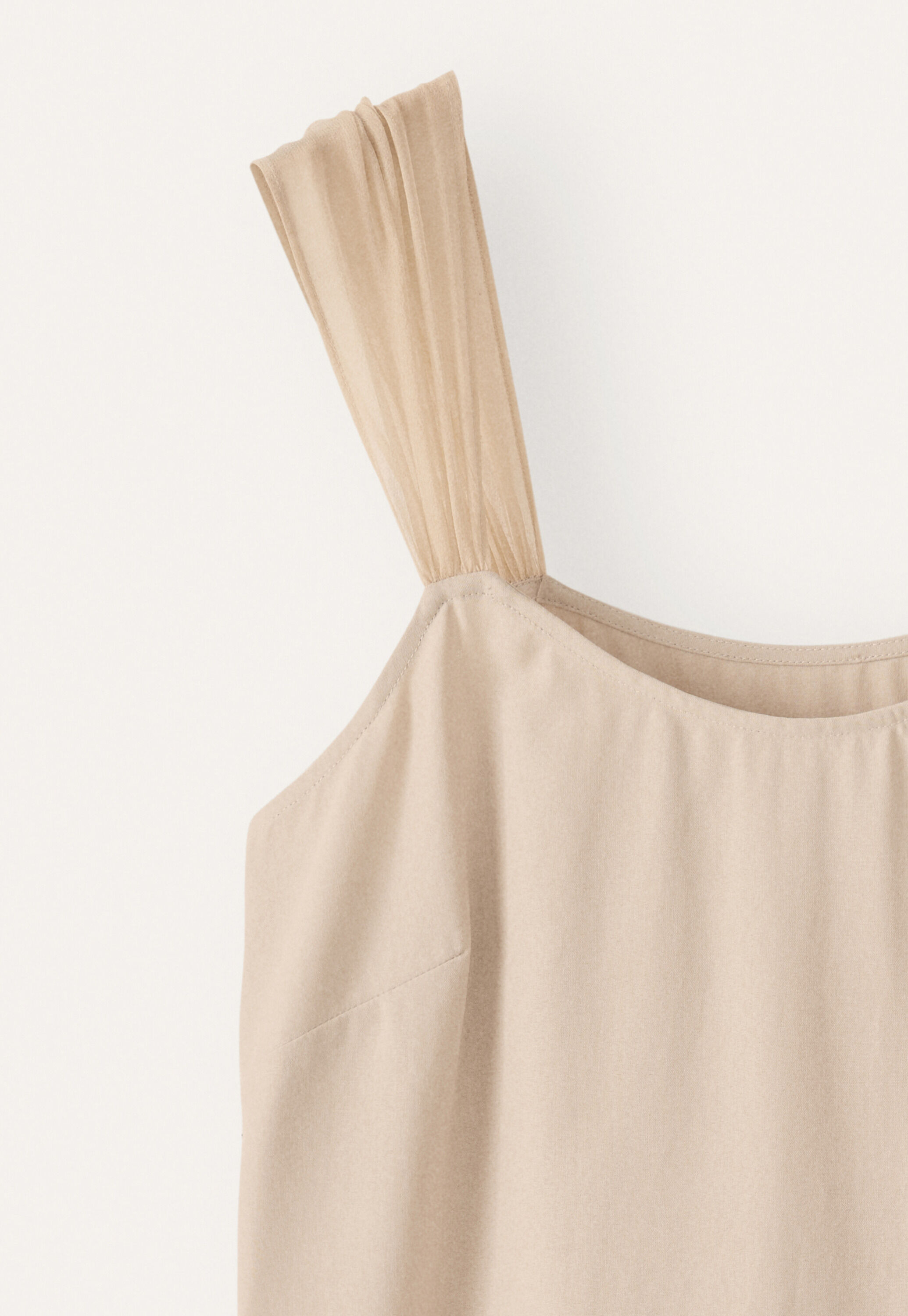 Camisole mit Chiffontr&auml;gern