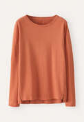 Lang&auml;rmliges Top, Zartes Orange, webstill