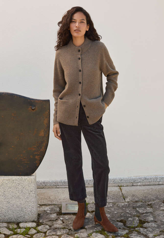 Stiefeletten mit Absatz, Kastanie, completeTheLook