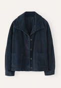 Cordjacke, Petroltinte, webstill