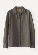 Bluse mit Raglan&auml;rmeln, Zartes Kohlschwarz, webstill