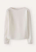 Kastiger Pullover, Pergament, webstill