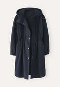 Parka mit Kapuze, Tinte, webstill