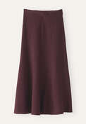 Strickrock, Aubergine, webstill