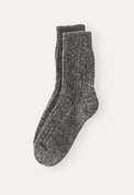 Donegal-Socken, Dunkelgrau, webstill