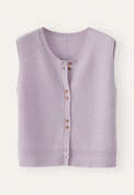 &Auml;rmelloser Pullover, Rosa Lavendel, webstill