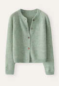 Cardigan mit Raglan&auml;rmeln, Blasser Thymian, webstill